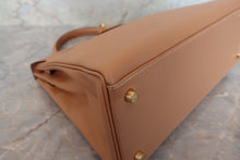 画像をギャラリービューアに読み込む, HERMES/エルメス ケリー32 クシュベル ナチュラル □B刻印 ショルダーバッグ 700100214