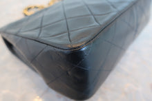 画像をギャラリービューアに読み込む, CHANEL/シャネル ミニマトラッセシングルフラップチェーンショルダーバッグ ラムスキン ブラック/ゴールド金具 ショルダーバッグ 800010081