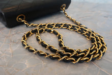 画像をギャラリービューアに読み込む, CHANEL/シャネル ミニマトラッセシングルフラップチェーンショルダーバッグ ラムスキン ブラック/ゴールド金具 ショルダーバッグ 800010081