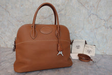 画像をギャラリービューアに読み込む, HERMES/エルメス ボリード35 トリヨンクレマンス ゴールド □L刻印 ショルダーバッグ 800020120