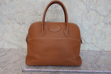 画像をギャラリービューアに読み込む, HERMES/エルメス ボリード35 トリヨンクレマンス ゴールド □L刻印 ショルダーバッグ 800020120