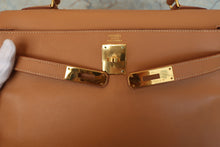 画像をギャラリービューアに読み込む, HERMES/エルメス ケリー32 クシュベル ナチュラル □B刻印 ショルダーバッグ 700100214