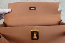 画像をギャラリービューアに読み込む, HERMES/エルメス ケリー32 クシュベル ナチュラル □B刻印 ショルダーバッグ 700100214