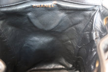 Load image into Gallery viewer, CHANEL Matelasse Chain back pack Lambskin Black/Gold hadware Back pack 700080162