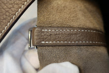 将图片加载到图库查看器,HERMES PICOTIN LOCK MM Clemence leather Etoupe gray D刻印 Hand bag 800080178