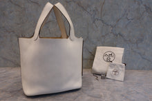画像をギャラリービューアに読み込む, HERMES/エルメス ピコタンロックMM トリヨンクレマンス ナタ U刻印 ハンドバッグ 800080085