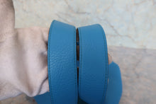 画像をギャラリービューアに読み込む, HERMES/エルメス ピコタンロックGM トリヨンクレマンス ブルーザンジバル X刻印 ハンドバッグ 800020206