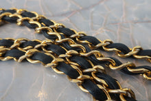 画像をギャラリービューアに読み込む, CHANEL/シャネル マトラッセバイカラーチェーンショルダーバッグ ラムスキン ネイビー/ブラック/ゴールド金具 ショルダーバッグ 800010101