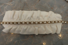 Load image into Gallery viewer, CHANEL Matelasse round chain shoulder bag Lambskin White/Gold hadware Shoulder bag 600100148