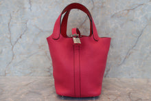 画像をギャラリービューアに読み込む, HERMES/エルメス ピコタンロックエクラPM トリヨンクレマンス/ヴォースイフト ローズメキシコ/ルージュクー Y刻印 ハンドバッグ 700100202