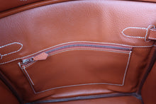 Load image into Gallery viewer, HERMES BIRKIN 30 Ardennes leather Brique Hand bag 700090212