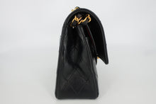 將圖片載入圖庫檢視器 CHANEL/シャネル マトラッセWフラップチェーンショルダーバッグ ラムスキン ブラック/ゴールド金具 ショルダーバッグ 800100046
