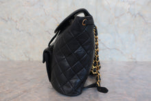 画像をギャラリービューアに読み込む, CHANEL/シャネル マトラッセチェーンリュック ラムスキン ブラック/ゴールド金具 リュック 800020275