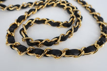 將圖片載入圖庫檢視器 CHANEL/シャネル マトラッセWフラップチェーンショルダーバッグ ラムスキン ブラック/ゴールド金具 ショルダーバッグ 800100046