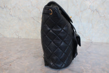 画像をギャラリービューアに読み込む, CHANEL/シャネル マトラッセチェーンリュック ラムスキン ブラック/ゴールド金具 リュック 800020275