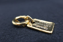 將圖片載入圖庫檢視器 CHANEL/シャネル ロゴブローチ 金メッキ ゴールド ブローチ300070146