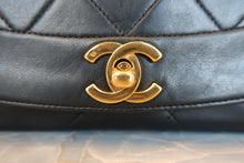 画像をギャラリービューアに読み込む, CHANEL/シャネル ダイアナマトラッセチェーンショルダーバッグ ラムスキン ブラック/ゴールド金具 ショルダーバッグ 800010112