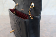 画像をギャラリービューアに読み込む, CHANEL/シャネル ダイアナマトラッセチェーンショルダーバッグ ラムスキン ブラック/ゴールド金具 ショルダーバッグ 800010112