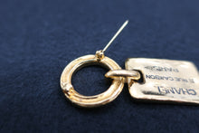 將圖片載入圖庫檢視器 CHANEL/シャネル ロゴブローチ 金メッキ ゴールド ブローチ300070146