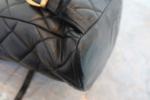 画像をギャラリービューアに読み込む, CHANEL/シャネル マトラッセチェーンリュック ラムスキン ブラック/ゴールド金具 リュック 800020275