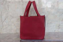 將圖片載入圖庫檢視器 HERMES/エルメス ピコタンロックMM トリヨンクレマンス ルビー □O刻印 ハンドバッグ 700100191