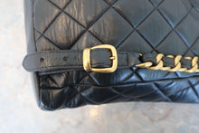 画像をギャラリービューアに読み込む, CHANEL/シャネル マトラッセチェーンリュック ラムスキン ブラック/ゴールド金具 リュック 800020275