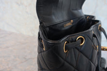 画像をギャラリービューアに読み込む, CHANEL/シャネル マトラッセチェーンリュック ラムスキン ブラック/ゴールド金具 リュック 800020275