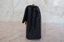 画像をギャラリービューアに読み込む, CHANEL/シャネル ミニマトラッセシングルフラップチェーンショルダーバッグ ラムスキン ブラック/ゴールド金具 ショルダーバッグ 800010118
