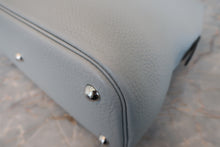 Load image into Gallery viewer, HERMES/BOLIDE 31 Clemence leather Blue pale T Engraving Shoulder bag 800070078