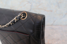 Load image into Gallery viewer, CHANEL Paris Limited Matelasse double flap chain shoulder bag Lambskin Black/Gold hadware Shoulder bag 700120118