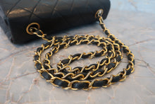 画像をギャラリービューアに読み込む, CHANEL/シャネル ミニマトラッセシングルフラップチェーンショルダーバッグ ラムスキン ブラック/ゴールド金具 ショルダーバッグ 800010118