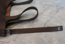 Load image into Gallery viewer, HERMES PICOTIN LOCK PM Clemence leather Chocolat □P Engraving Hand bag 700100199