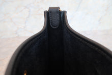 Load image into Gallery viewer, HERMES  EVELYNE TPM Clemence leather Black W Engraving Shoulder bag 700070171