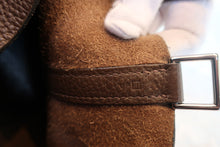 Load image into Gallery viewer, HERMES PICOTIN LOCK PM Clemence leather Chocolat □P Engraving Hand bag 700100199