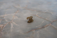 Load image into Gallery viewer, CHANEL CC mark earring Gold plate Gold Earring 700070113