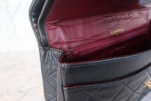 Load image into Gallery viewer, CHANEL Paris Limited Matelasse double flap chain shoulder bag Lambskin Black/Gold hadware Shoulder bag 700120118