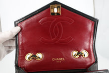 画像をギャラリービューアに読み込む, CHANEL/シャネル Vステッチチェーンショルダーバッグ ラムスキン ブラック/ゴールド金具 ショルダーバッグ 800100012