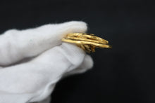 將圖片載入圖庫檢視器 CHANEL/シャネル ロゴイヤリング 金メッキ ゴールド イヤリング 300110080