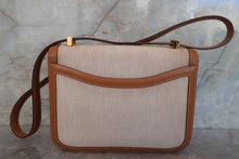 画像をギャラリービューアに読み込む, HERMES/エルメス コンスタンス24 トワルアッシュ/ボックスカーフ ベージュ/ナチュラル 〇I刻印 ショルダーバッグ 700100194