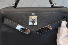 画像をギャラリービューアに読み込む, HERMES/エルメス ケリー28 トゴ ブラック □R刻印 ショルダーバッグ 800030006