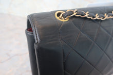 Load image into Gallery viewer, CHANEL Diana matelasse chain shoulder bag Lambskin Black/Gold hadware Shoulder bag 700120113