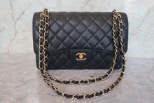 画像をギャラリービューアに読み込む, CHANEL/シャネル 中マトラッセWフラップWチェーンショルダーバッグ キャビアスキン ブラック/ゴールド金具 ショルダーバッグ 800010103