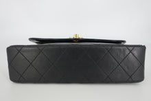 將圖片載入圖庫檢視器 CHANEL/シャネル パリ限定ミニマトラッセダブルフラップチェーンショルダーバッグ ラムスキン ブラック/ゴールド金具 ショルダーバッグ 800090178