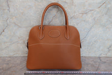 將圖片載入圖庫檢視器 HERMES/エルメス ボリード31 ヴォーエプソン ゴールド □K刻印 ショルダーバッグ 700090185