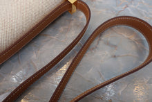 画像をギャラリービューアに読み込む, HERMES/エルメス コンスタンス24 トワルアッシュ/ボックスカーフ ベージュ/ナチュラル 〇I刻印 ショルダーバッグ 700100194