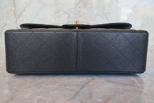 画像をギャラリービューアに読み込む, CHANEL/シャネル 中マトラッセWフラップWチェーンショルダーバッグ キャビアスキン ブラック/ゴールド金具 ショルダーバッグ 800010103
