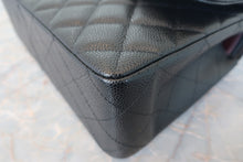 画像をギャラリービューアに読み込む, CHANEL/シャネル 中マトラッセWフラップWチェーンショルダーバッグ キャビアスキン ブラック/ゴールド金具 ショルダーバッグ 800010103