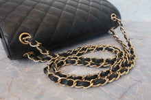 画像をギャラリービューアに読み込む, CHANEL/シャネル 中マトラッセWフラップWチェーンショルダーバッグ キャビアスキン ブラック/ゴールド金具 ショルダーバッグ 800010103