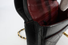 將圖片載入圖庫檢視器 CHANEL/シャネル パリ限定ミニマトラッセダブルフラップチェーンショルダーバッグ ラムスキン ブラック/ゴールド金具 ショルダーバッグ 800090178