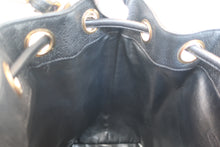 画像をギャラリービューアに読み込む, CHANEL/シャネル ココマーク巾着チェーンショルダーバッグ キャビアスキン ブラック/ゴールド金具 ショルダーバッグ 800020271